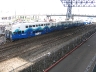 Sounder passenger cars under Safeco Field Roof