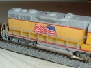 Custom Union Pacific GP35 With Flag